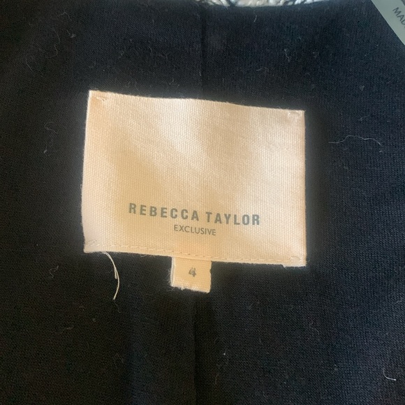 REBECCA TAYLOR TWEED JACKET. WORN once!   NO BELT - Picture 4 of 7